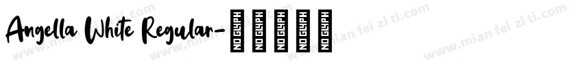 Angella White Regular字体转换